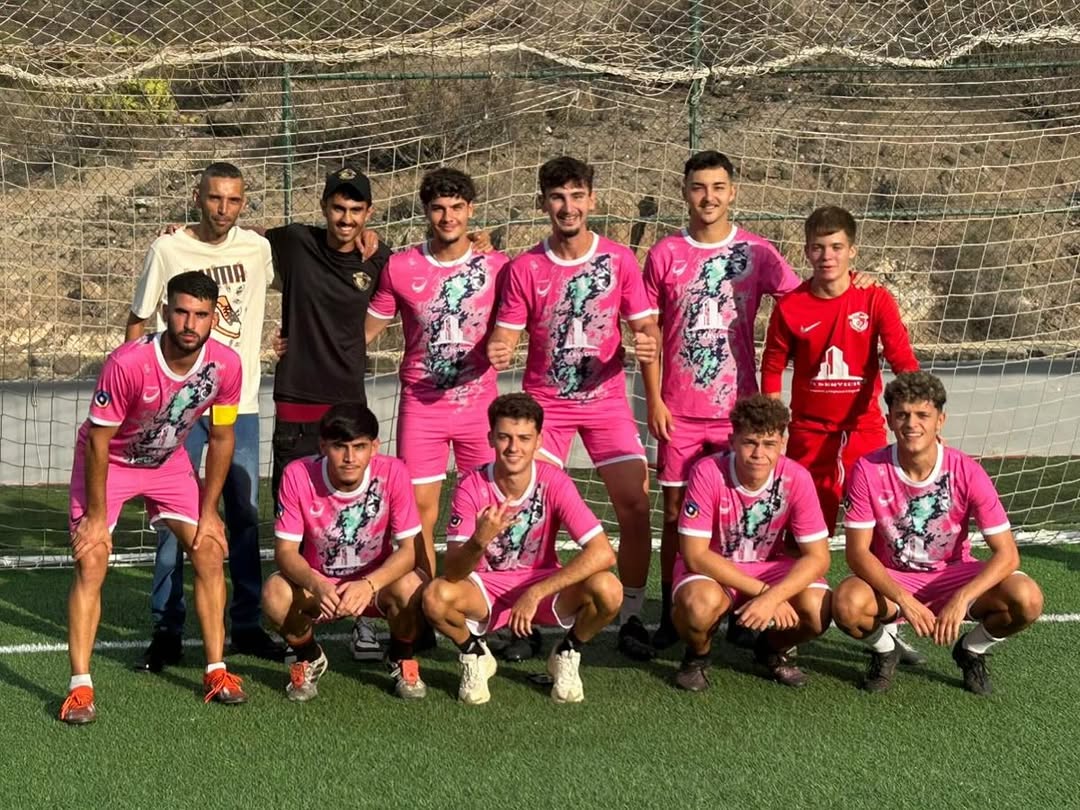 Atl&eacute;tico Guanche en action